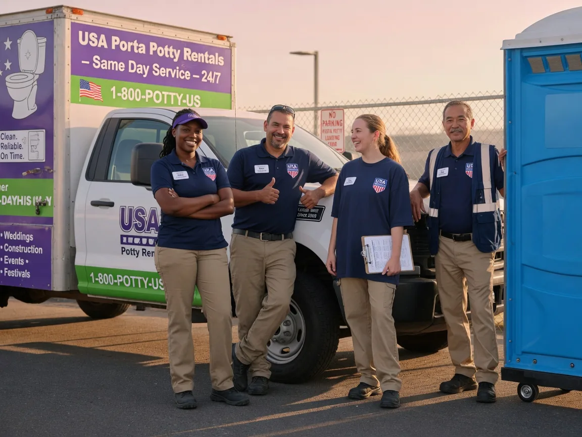 Porta Potty Rental company in Virginia, IL