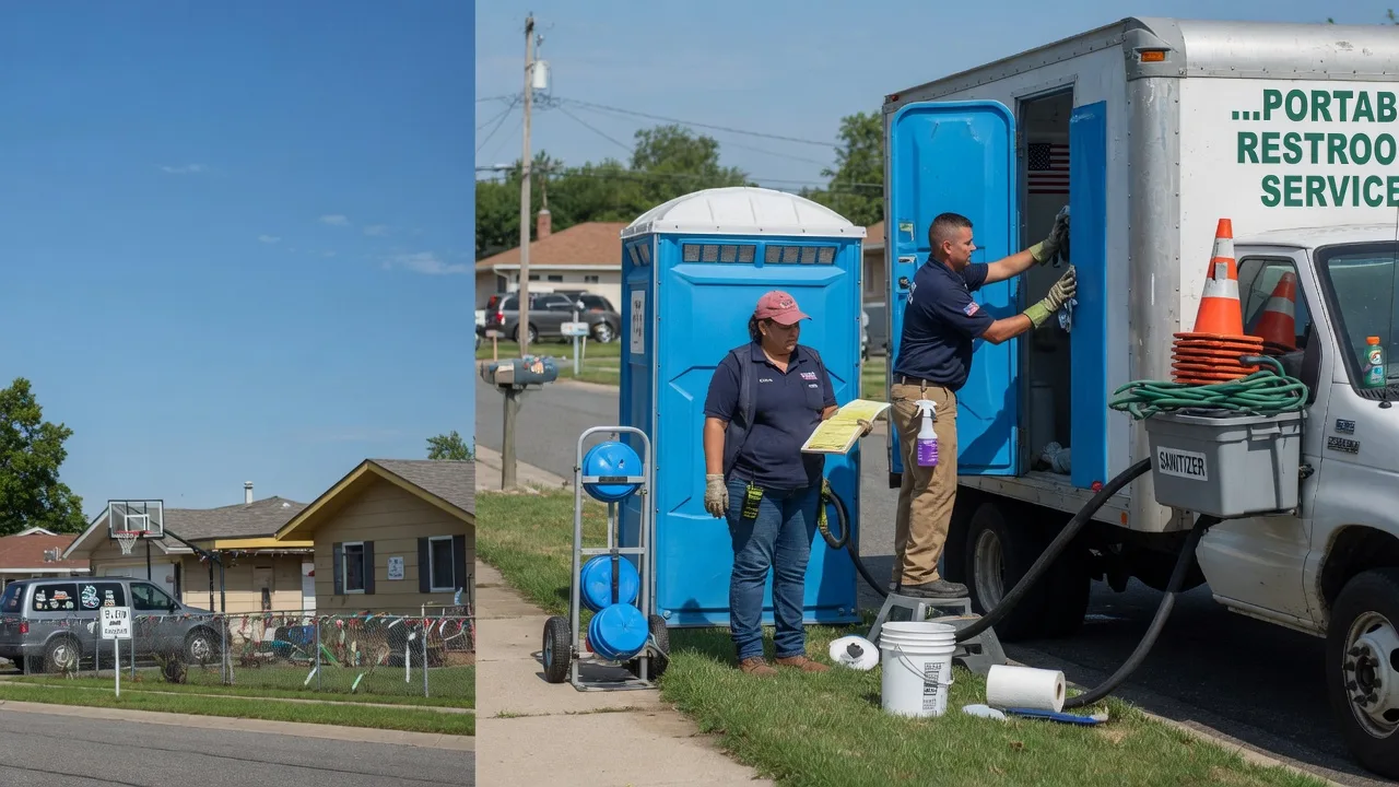 Portable Toilet Rental in Virginia, IL near me
